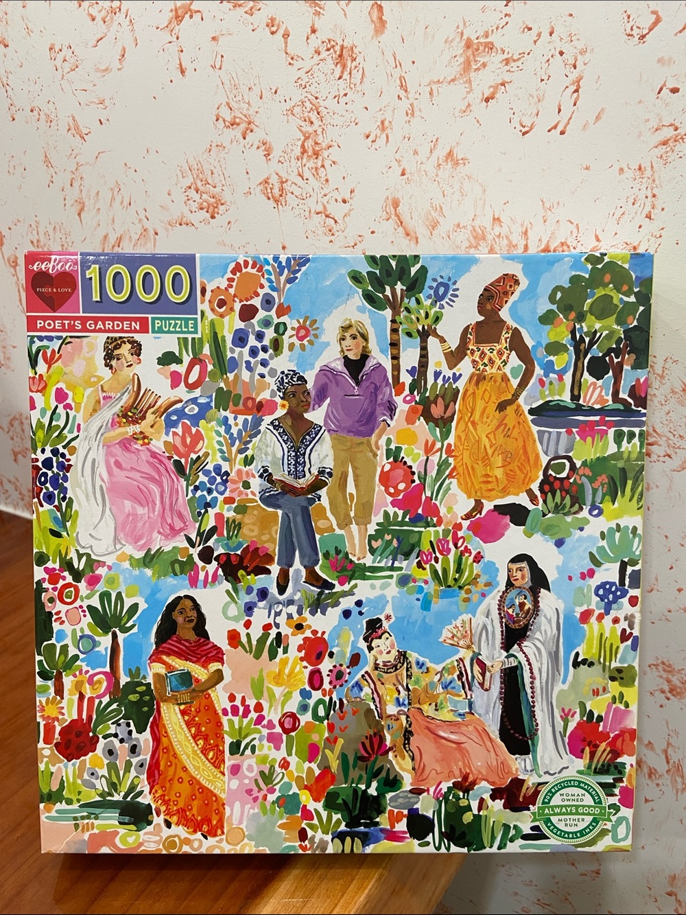 Eeboo Poet’s Garden - 1000 Piece Puzzle